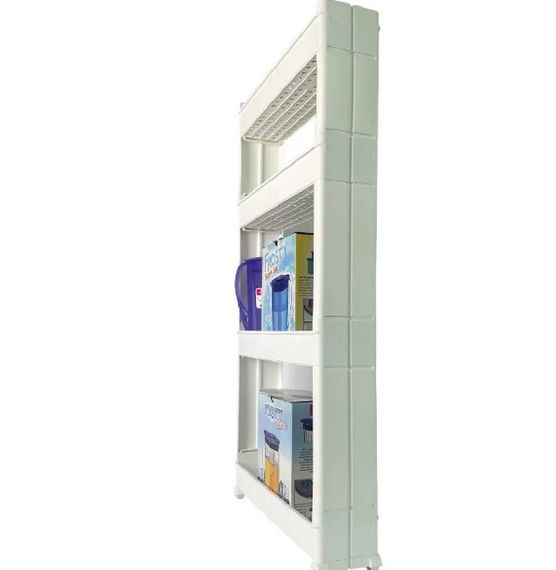 Полиця-органайзер Motek чотириярусна на колесах (SR-04) | Зображення 1