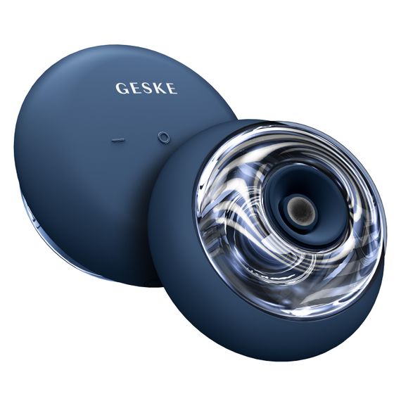 Масажер для обличчя та тіла GESKE Sonic Cool&Warm Face and Body Massager 9в1 starlight, Синій | Зображення 5