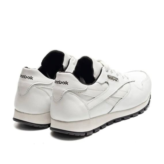 Кросівки демісезонні шкіряні  Reebok білі | Зображення 7