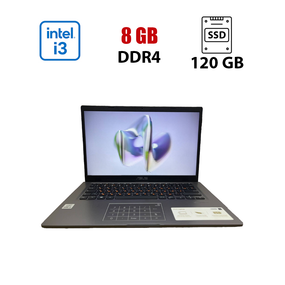 Ультрабук Asus Laptop R 465J / 14" (1920x1080) TN / Intel Core i3-1005G1 (2 (4) ядра по 1.2 - 3.4 GHz) / 8 GB DDR4 / 120 GB SSD / Intel UHD Graphics / WebCam б/в