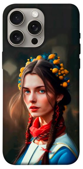Чохол з картинкою Lady style 1 для Apple iPhone 15 Pro Max (6.7")