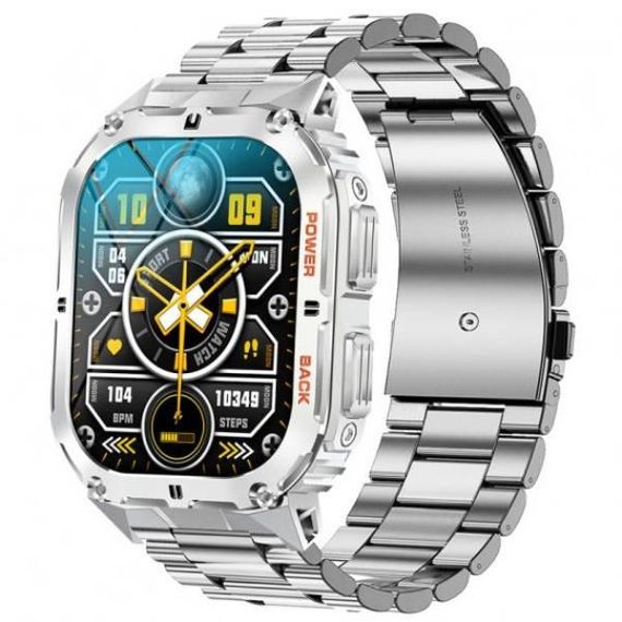 Смарт-часы Smart Respect X Silver, 2 ремешка