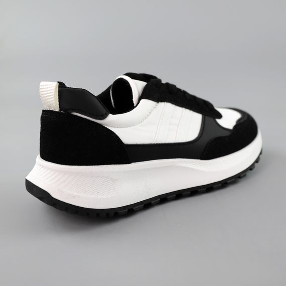 Кросівки жіночі 591568 Чорні білі 36 37 38 39 40 41 | Зображення 5