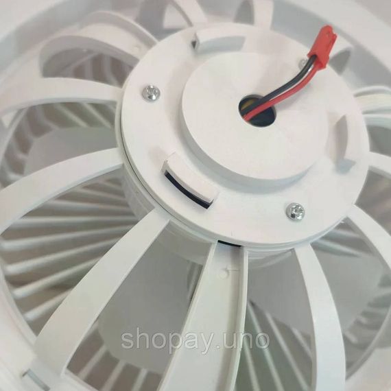 Светодиодная лампа с вентилятором в патрон AY1036 • Потолочная LED лампа-вентилятор E27 для дома, кухни, дачи и комнаты | Зображення 4