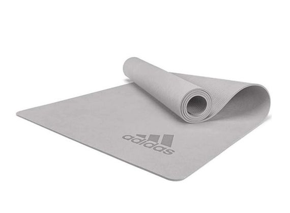 Килимок для йоги Adidas Premium Yoga Mat сірий Уні 176 х 61 х 0,5 см ADYG-10300GR