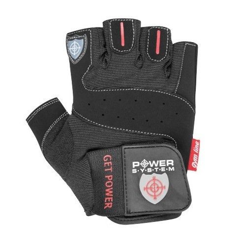 Рукавички для фітнесу Power System PS-2550 Get Power Black M | Зображення 2