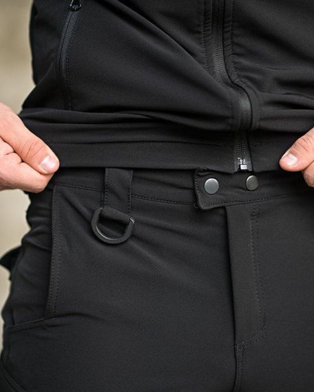 Еластичний тактичний костюм agony чорний НП4880 | Зображення 7