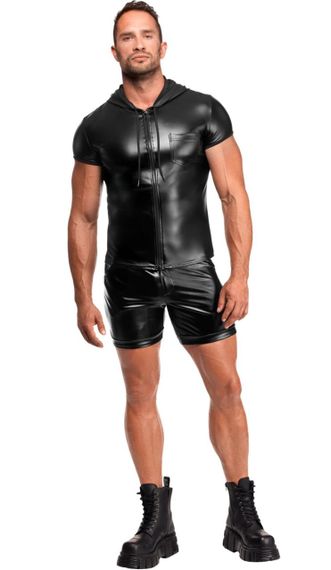 Чоловіча футболка з капюшоном Noir Handmade H085 Vexen hooded T-shirt XL Sex Aura | Зображення 5