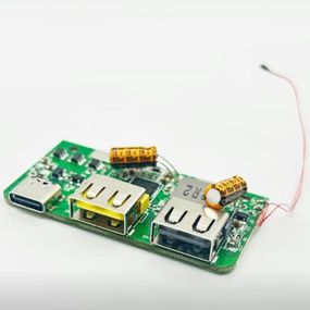 Power Bank board IP5328 быстрая зарядка 5V-12V 2 USB Type-c QC 3.0 Quick Charging PD