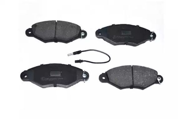 Колодки передні гальмівні Kangoo 97-08 (Bosch) (c датчиком), ASAM (71386) | Зображення 1