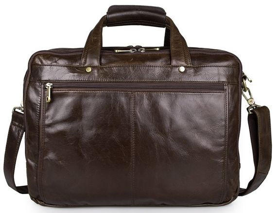 Сумка мужская Vintage 14247 для ноутбука с диагональю 15.6 дюйма Коричневая | Зображення 4