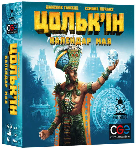 Настольная игра Цолькин: Календарь Майя (Tzolk'in: The Mayan Calendar) укр.