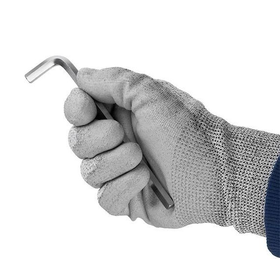 Ключ Г-подібний шестигранний 7 мм, 137*33 мм INTERTOOL HT-1857 | Зображення 2