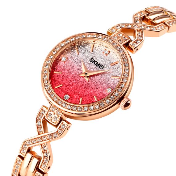 Жіночий годинник Skmei 2001RD Red | Зображення 1