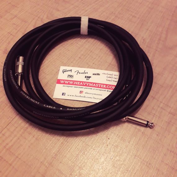 Гитарный инструментальный кабель Rock Cable d7 для электрогитары 3 м | Зображення 3