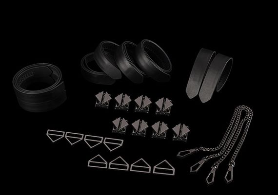 Бондажний набір БДСМ Чорний Lockink