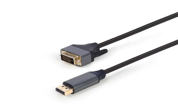 Кабель Cablexpert CC-DPM-DVIM-4K-6, DisplayPort вилка / DVI вилка, 1.8 м | Зображення 1