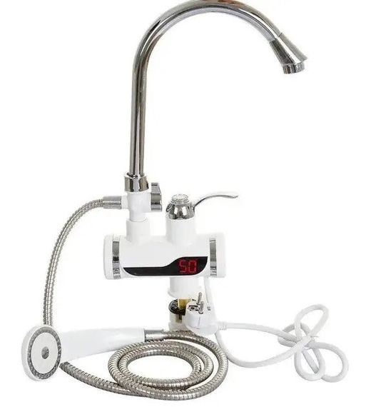 Міні бойлер водонагрівач душ з бічним підключенням Water Heater MP 5208 | Зображення 3