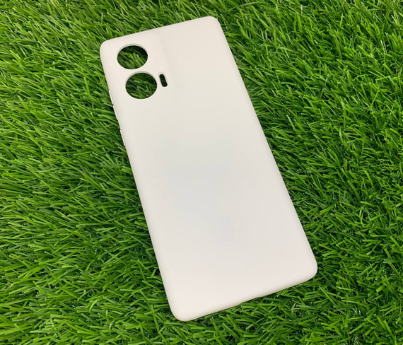 Чохол Motorola Edge 50 Fusion Протиударний софт тач білий