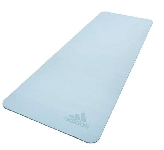 Килимок для йоги Adidas Premium Yoga Mat світло-блакитний Уні 176 х 61 х 0,5 см ADYG-10300BL | Зображення 1