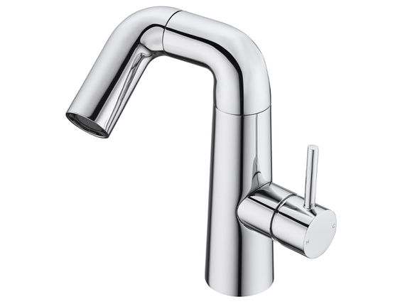 Змішувач для раковини серії ELEPHANT, поворот 360", латунь,хром AIM,DG04710-3 chrome