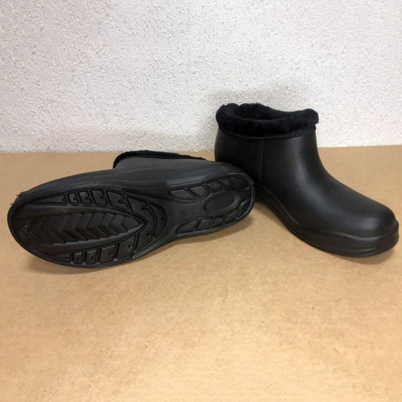 Ботинки женские утепленные на меху. 38 размер. JU-320 Цвет: черный | Зображення 4