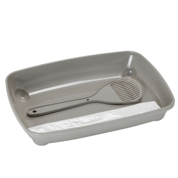 Moderna Arist-O-Tray туалет для котят, 37 х 28 х 6 см, серый