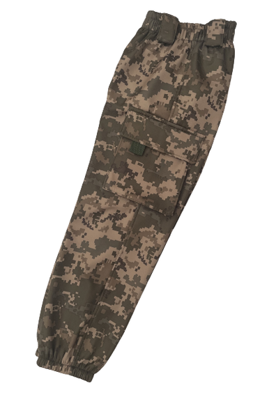 Костюм дитячий ARMY KIDS ПІЛОТ теплий для хлопчиків з капюшоном камуфляж піксель | Зображення 4