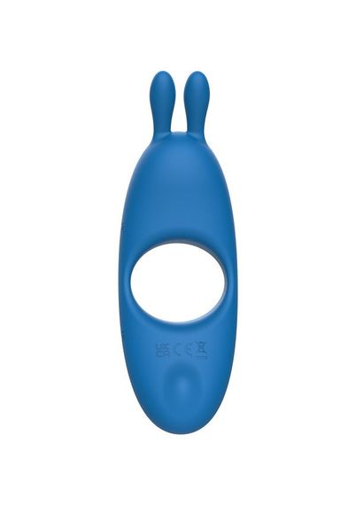 Перезаряжаемое парное кольцо для пениса Toy Joy Superhero Couples C-Ring синее sexstyle | Зображення 1