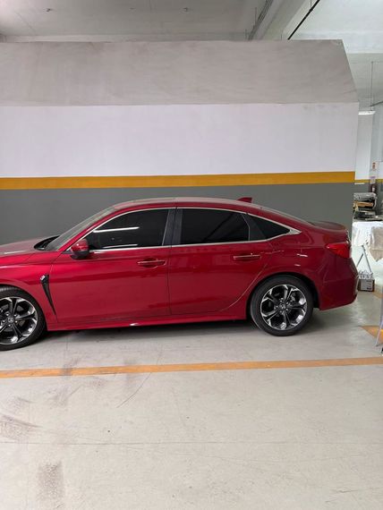 Нижні молдинги стекол (8 шт, нерж) Carmos - Турецька сталь для Honda Civic Sedan 2021-2024 рр | Зображення 2