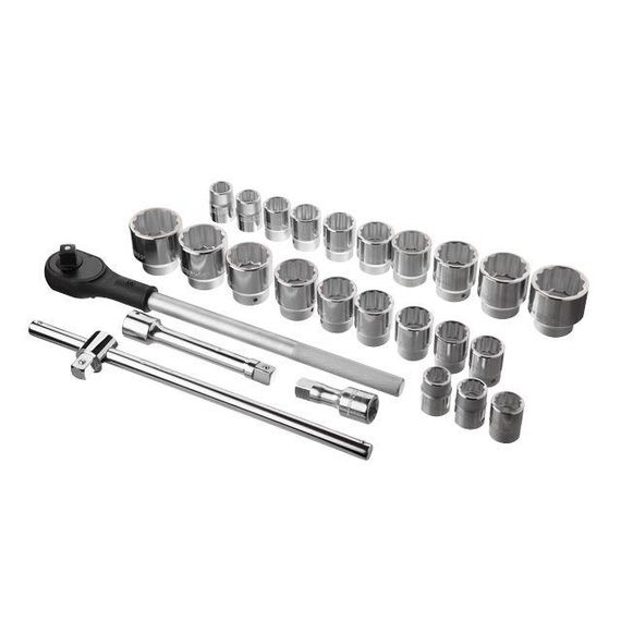 Професійний набір інструментів 3/4", 26 од. INTERTOOL ET-6026 | Зображення 2