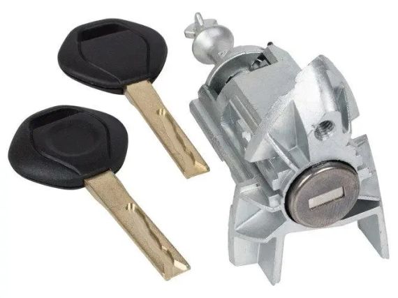 BMW X5 E53, 1999-2006 вкладиш замку передніх водійських лівих дверей