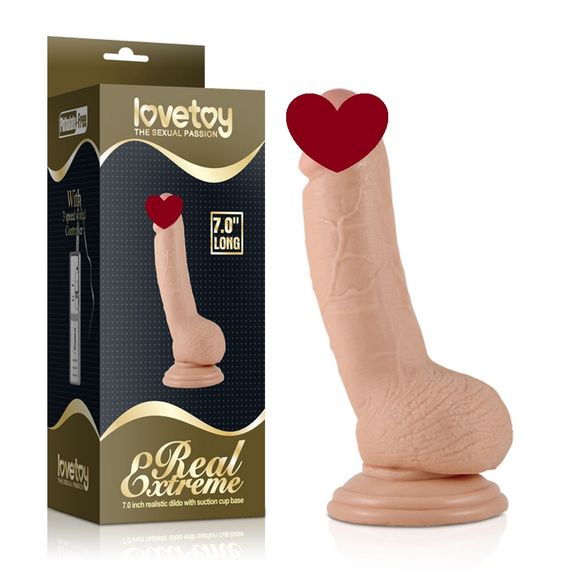 Фалоімітатор - Real Extreme Dildo 7" Sex Aura