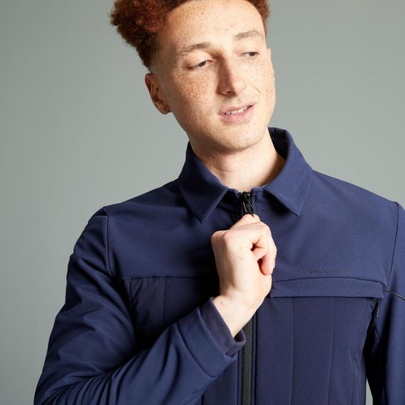 Куртка чоловіча EXPL 500 для велоспорту зимова синя - S | Зображення 2