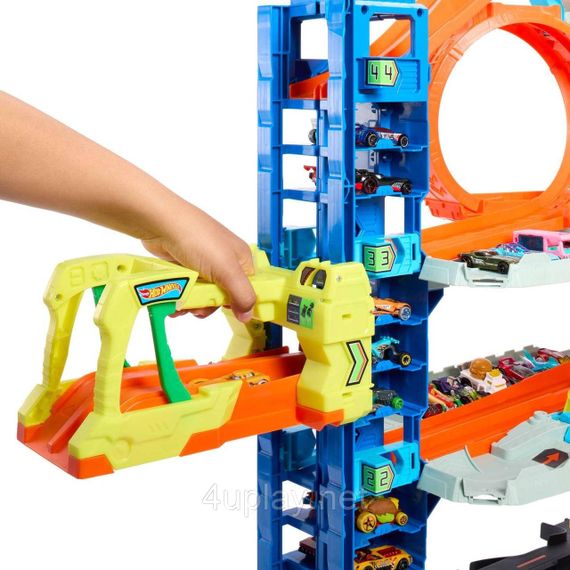 Игровой набор Hot Wheels City Ultimate Garage Хот Вилс Сити Легендарный Гараж с Драконом, лифтом, треком | Зображення 5