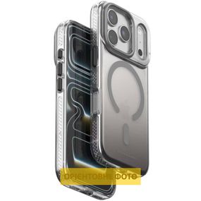 Чохол TPU+PC Puloka Resplendent with Magnetic Fit для Apple iPhone 15 (6.1") Dark Grey