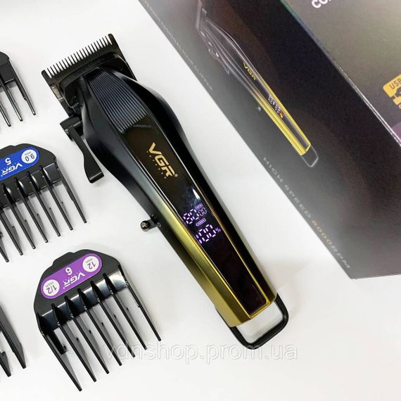 Машинка для стрижки волос без шума, Машинка для стрижки волос мощная Набор с зарядкой LY-46 | Зображення 6