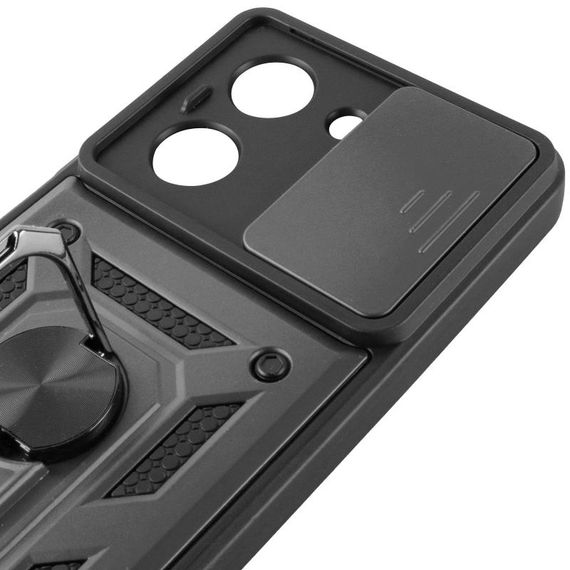 Чохол Ummi Camshield Serge Ring для Xiaomi Redmi A5 / A7 / Poco C71 Чорний / Black | Зображення 4
