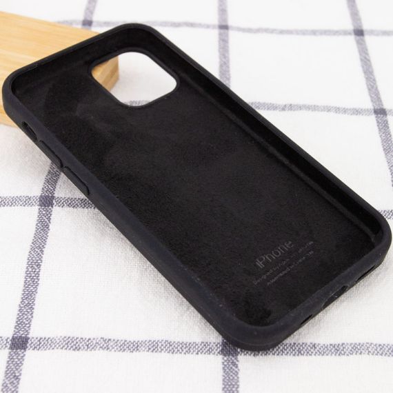 Чохол Silicone Case Full Protective (AA) для Apple iPhone 15 Plus (6.7") Чорний / Black | Зображення 2