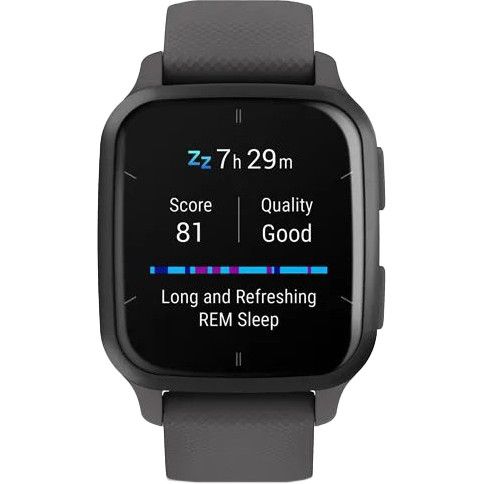 Смарт-годинник Garmin Venu Sq 2 Slate Aluminum Bezel with Shadow Gray Case and Silicone Band (010-02701-00/10/80) | Зображення 3