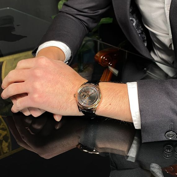 Чоловічий годинник Pagani Design PD-1689 Gold-Black | Зображення 5