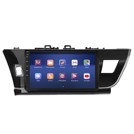 Штатная магнитола Lesko для Toyota Corolla XI (E160, E170) 2012-2016 10" 4/64Gb/ 4G/ Wi-Fi/ CarPlay Premium | Зображення 1