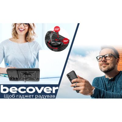 Чехол для мобильного телефона BeCover Military Samsung Galaxy A35 5G SM-A356 Black (711014) | Зображення 1