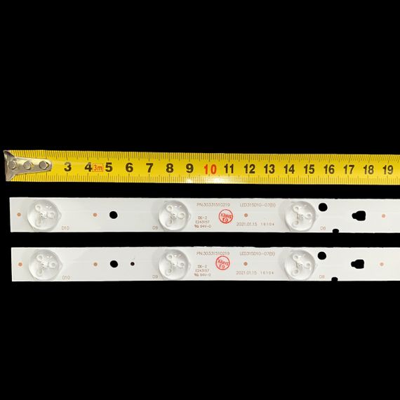 LED підсвітка TV 32" Haier: LE32A7100L LE32D8810 LE32B310N L32B310G LT-32C461 JVC: LT-32MU360 TCL: LE32D88 1шт | Зображення 2