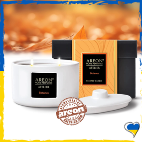 Ароматическая свеча Areon Atelier Candles Botanus