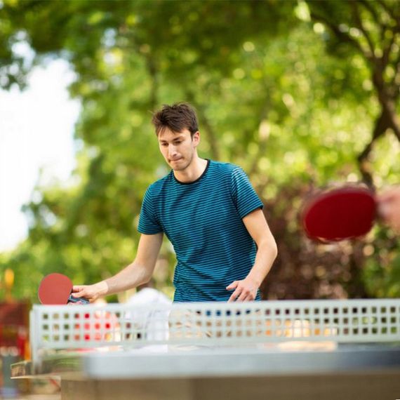 Набор для настольного тенниса VITOR NE-VT-6, 2 ракетки, 3 шарика, сетка | Зображення 3