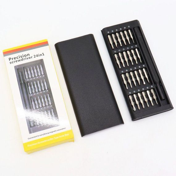 Набір магнітних викруток 24в1 в кейсі, Torx Hex Precision DIY / Магнітні біти для ремонту телефонів / Міні викрутки | Зображення 9