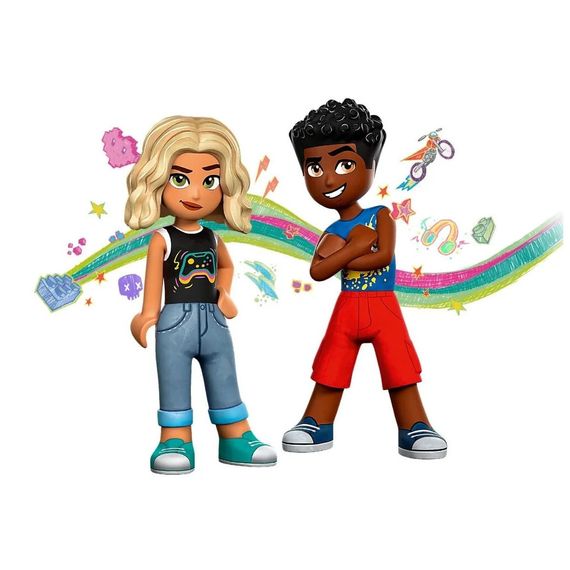 Конструктор LEGO Friends Електромобіль і зарядний пристрій 170 деталей (42609) | Зображення 3