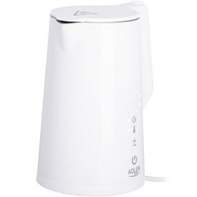 Електрочайник Adler AD 1345 white 1850-2200Вт/ 1.7л/ STRIX/ встановлення температури/