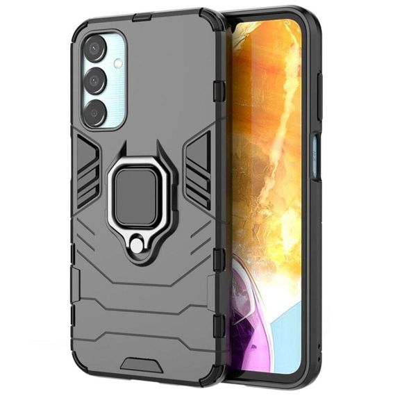 Чехол бампер Primolux Ring Armor для Samsung Galaxy M15 5G (SM-M156) - Black